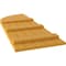 Ekena Millwork Americraft 5-Board (3 Batten) Wood Joined Board-n-Batten Shutters w/ Arch Top, ARW401BQ518X77TUH, PR ARW401BQ518X77TUH - alternate 5